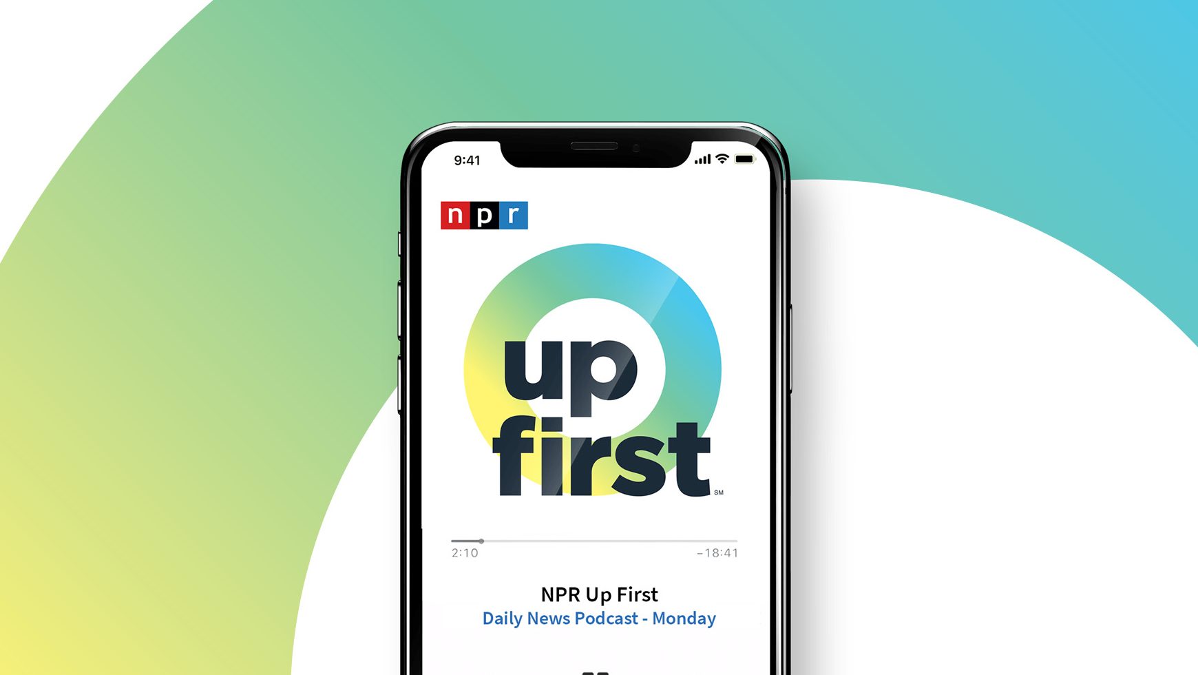 NPR Up First brand & campaign design
