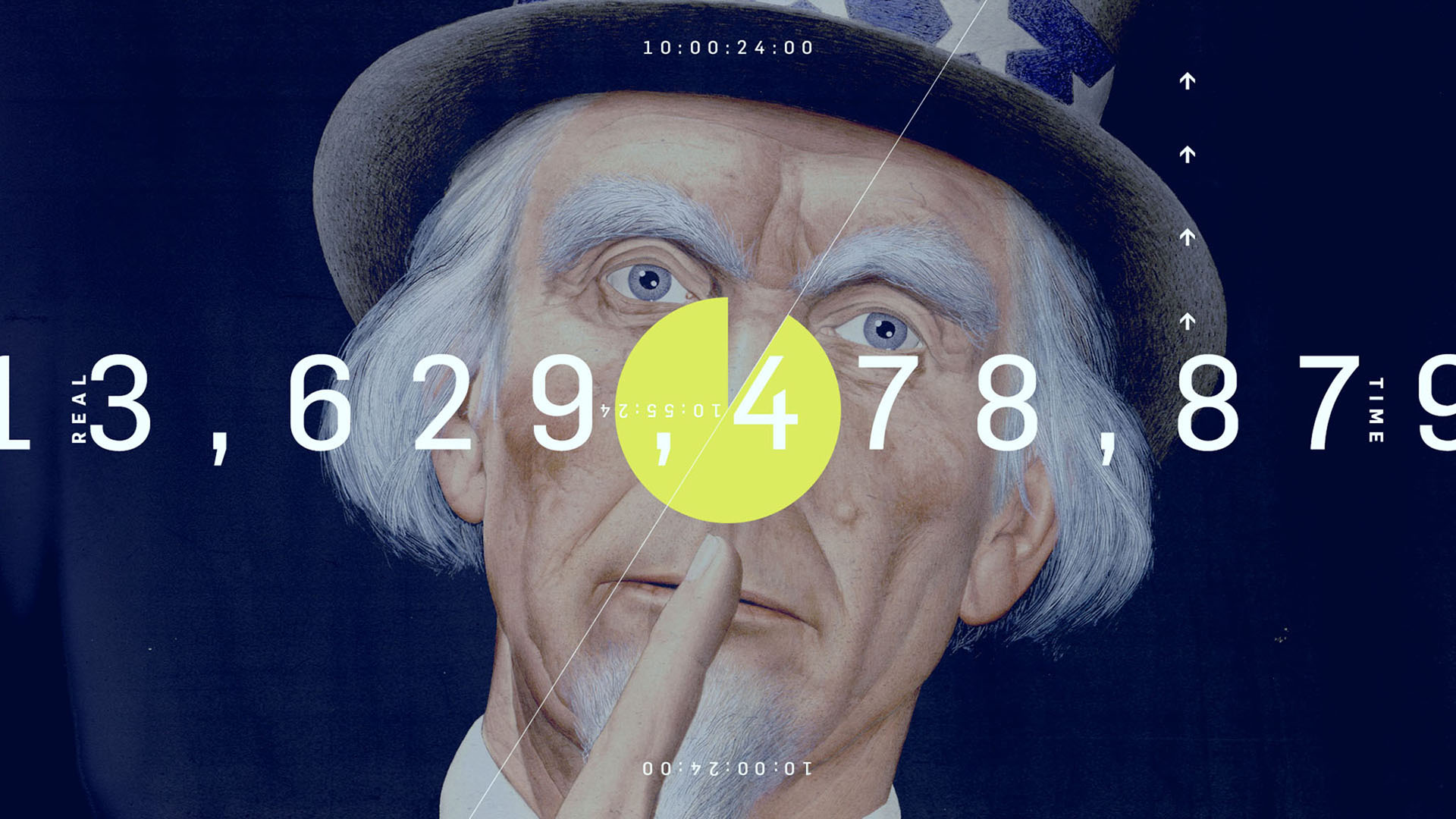 Uncle sam and the the rising dept news show open design