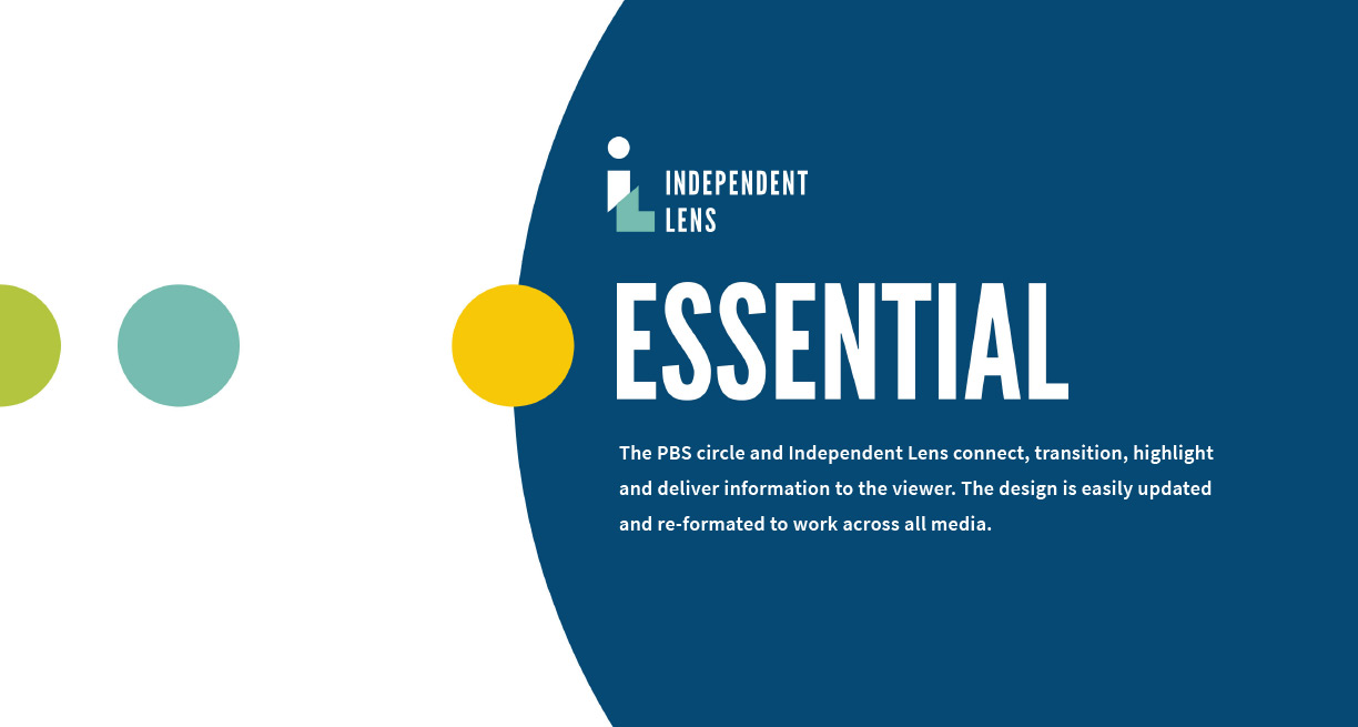 PBS Independent Lens rebrand pitch design