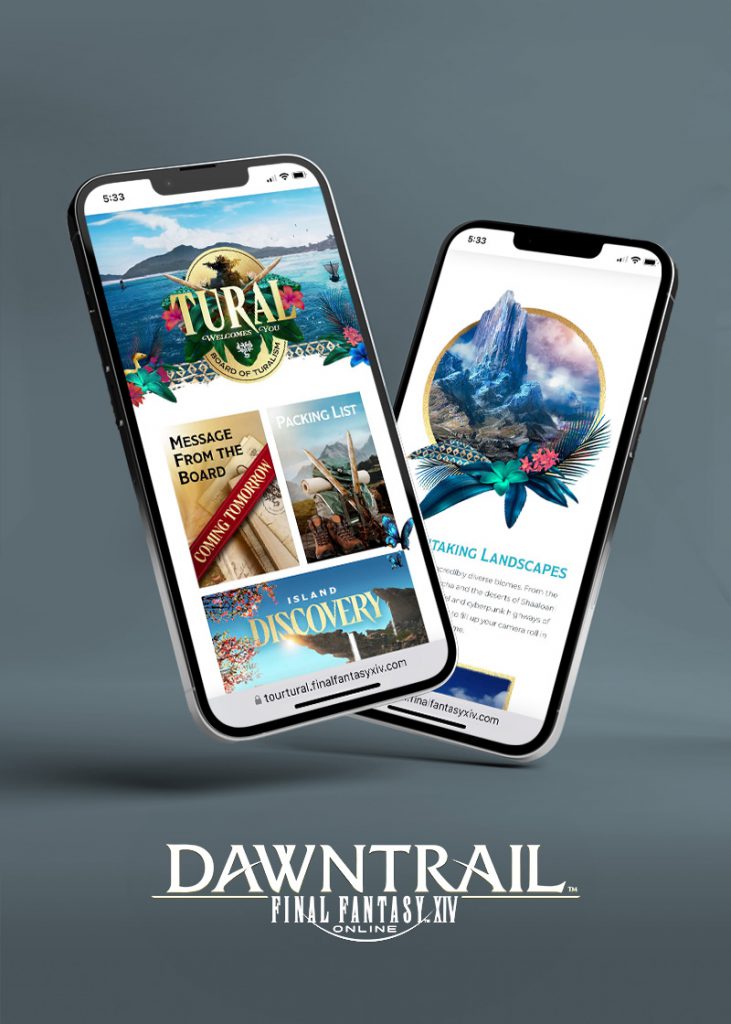 Final Fantasy Website Dawntrail