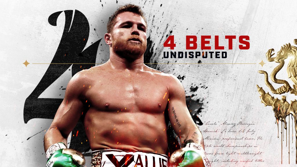 Showtime Boxing Canelo vs Jermell promo design