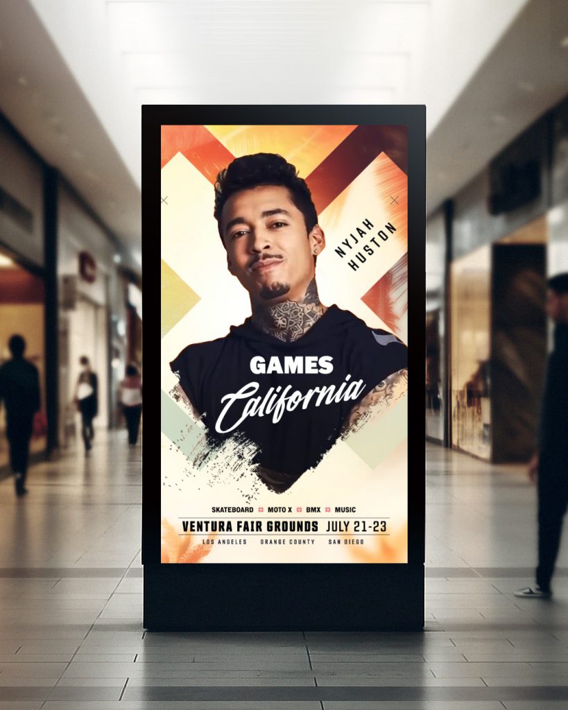 XGames Mall Video Display Ad with Nyjah Huston