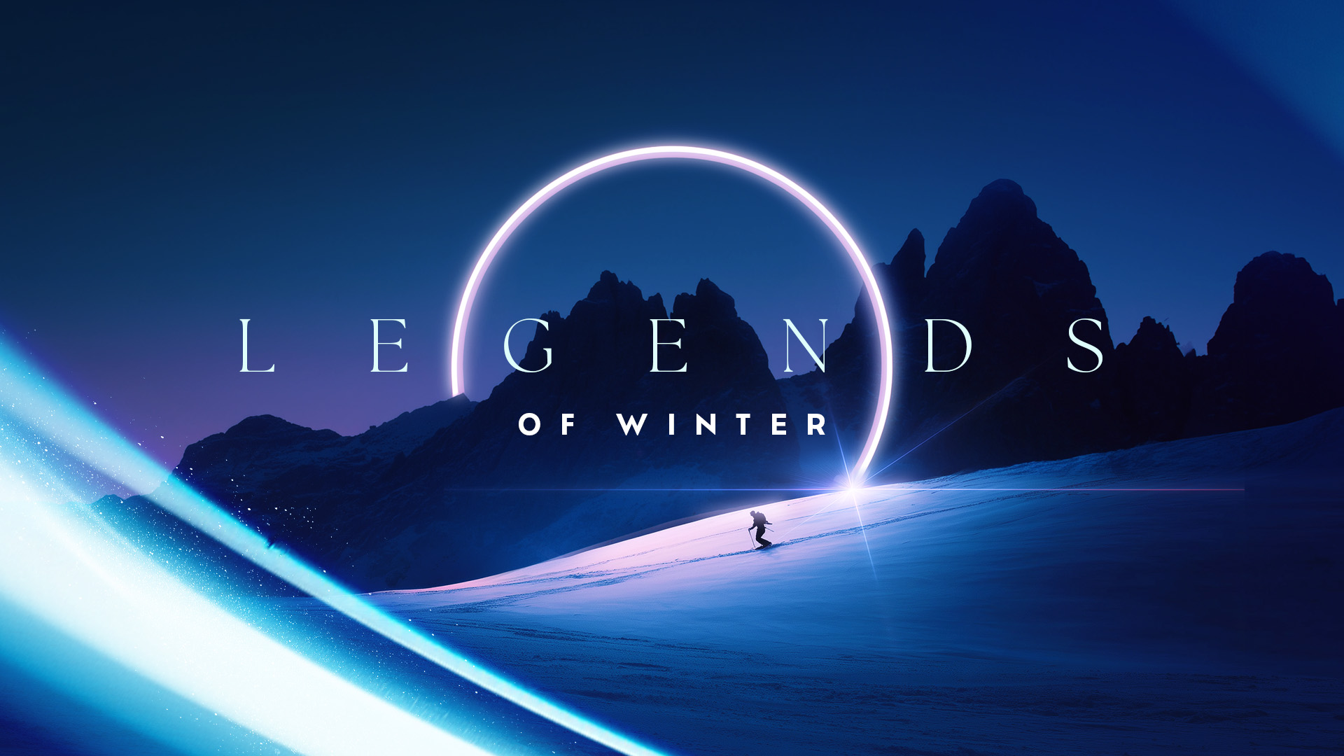 Legends of Winter: Olympics Promo Campaign Design