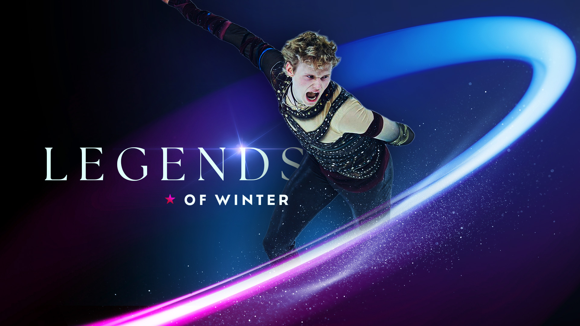 Access Hollywood Winter Sports Promo Design for the Legends of Winter at the Olympics